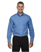 Mens crown Woven collectionSolid Broadcloth - WHITE - 5XL(D0102H7NJ48)