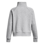 Under Armour Womens Rival Fleece Half Zip, (012) Mod Gray Light Heather / / White, 4X-Large Tall