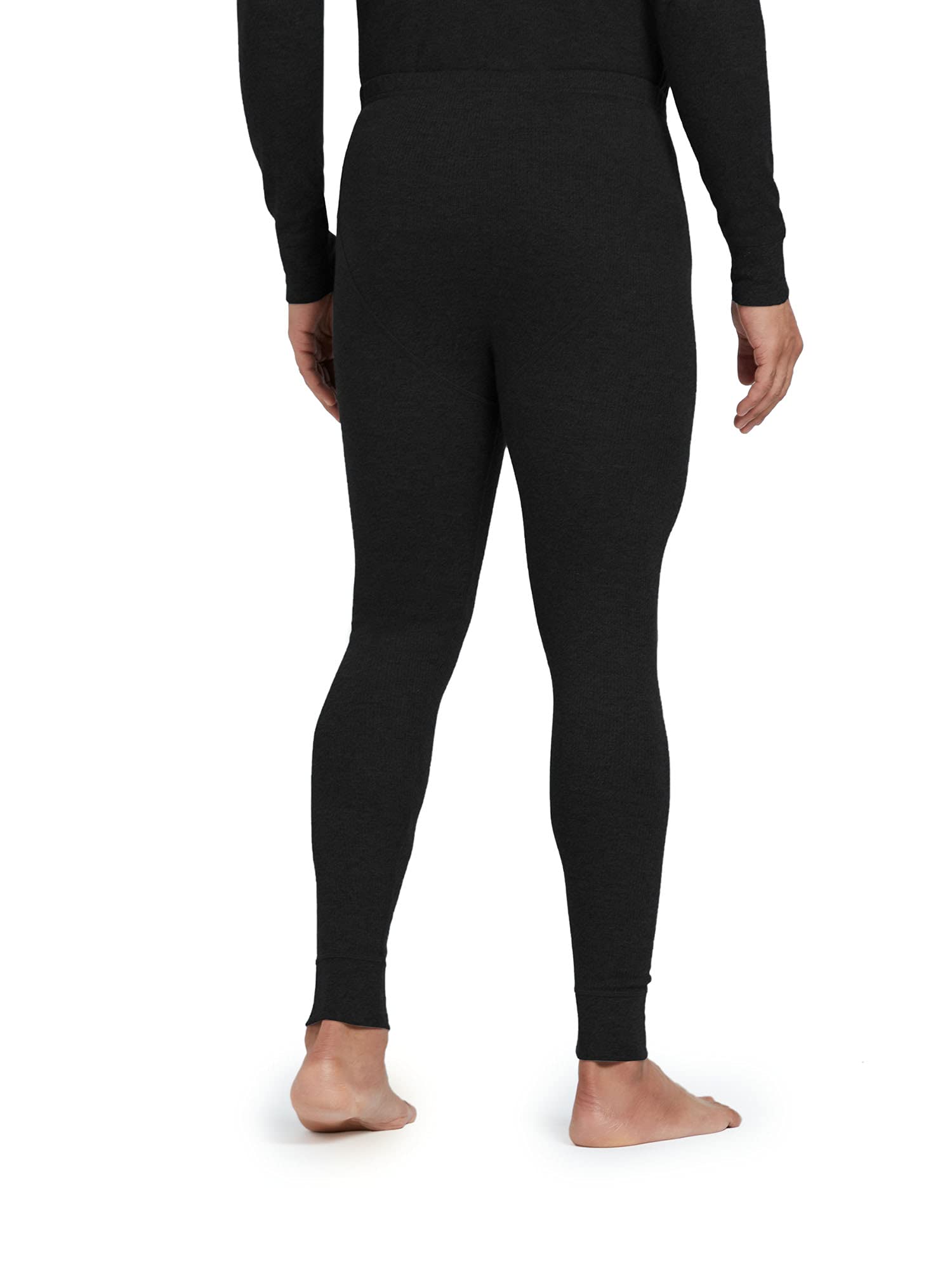 XYXX Mens Thermal Bottoms | Antibacterial, Skin Friendly with Superior Heat Retention | Slim Fit Full Length Solid Alpine Intel