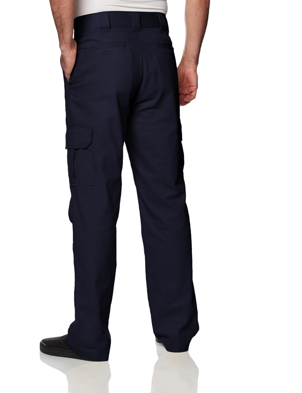Dickies mens Regular Straight Stretch Twill Cargo work utility pants, Dark Navy, 38W x 34L US