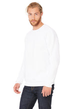 Unisex Drop Shoulder Fleece - WHITE - XS(D0102H7W9ZP)