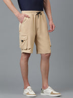 Kotty MenS Cargo Shorts With Multiple Pockets  Ideal For Hiking & Adventure(Beige,Xl)