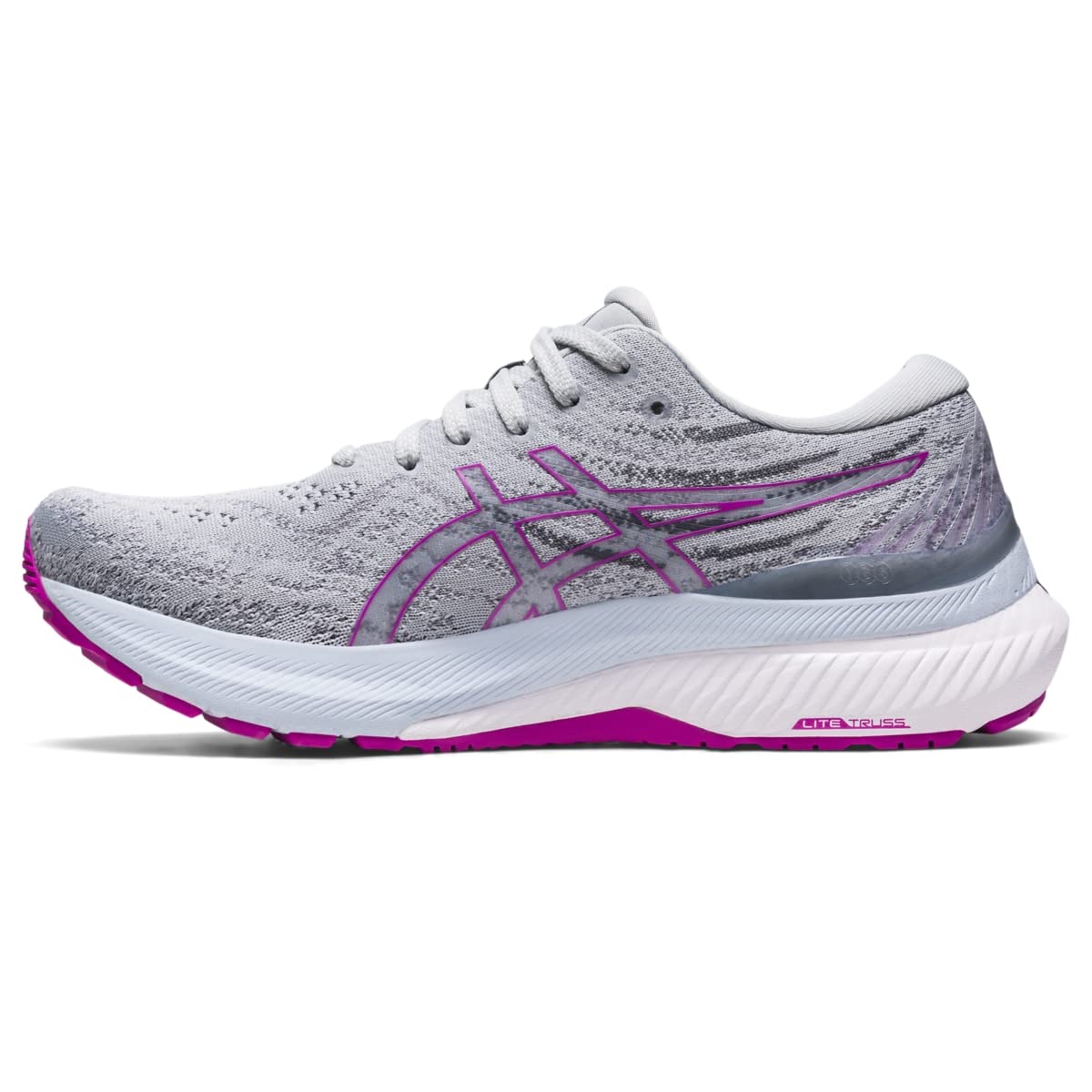 ASICS Women's Gel-Kayano 29 Running Shoes, 6, Piedmont Grey/Orchid