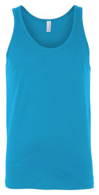 Unisex Jersey Tank - NEON BLUE - XS(D0102H7WS22)