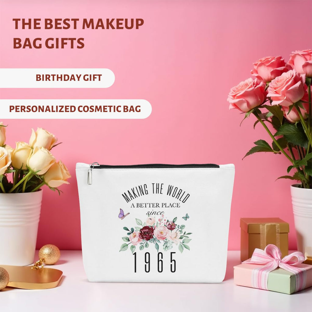 JIUWEIHU 60th Birthday Gifts for Women, 60th Birthday Decorations Present, 60 Year Old Birthday Gift Ideas for Sisters, Friend,