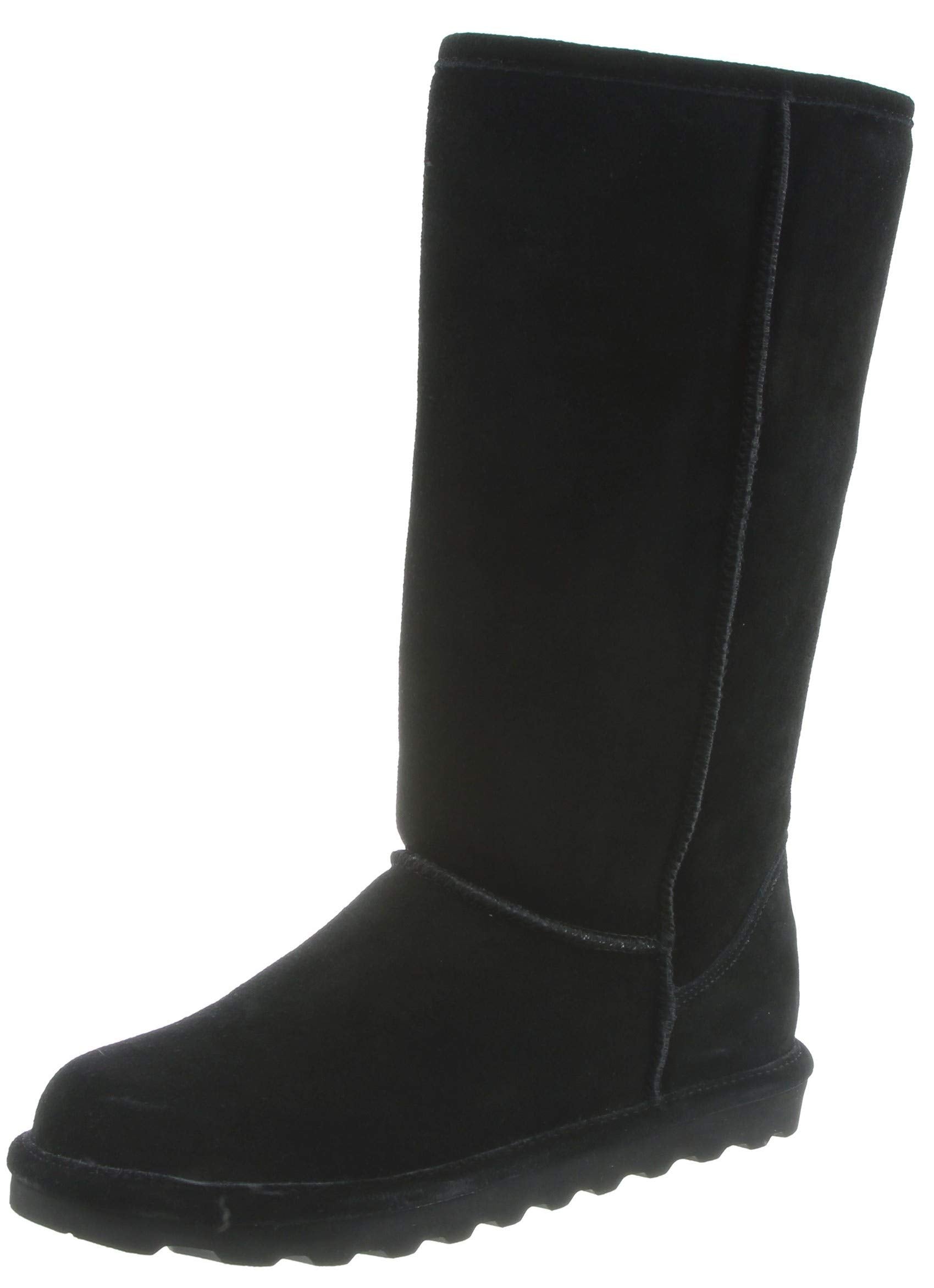 BEARPAW Women's ELLE Tall Fashion Boot, Black II, 9 M US