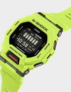 Casio G-Shock G-Squad Move Digital Connected Lime Green Resin Strap Fitness Watch GBD200-9