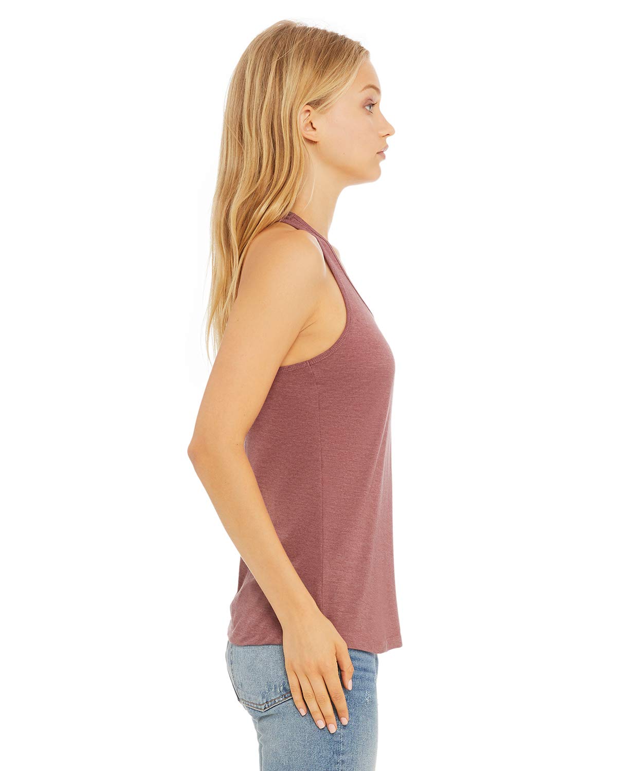 Ladies Jersey Racerback Tank - WHITE - S(D0102H7KE7P)