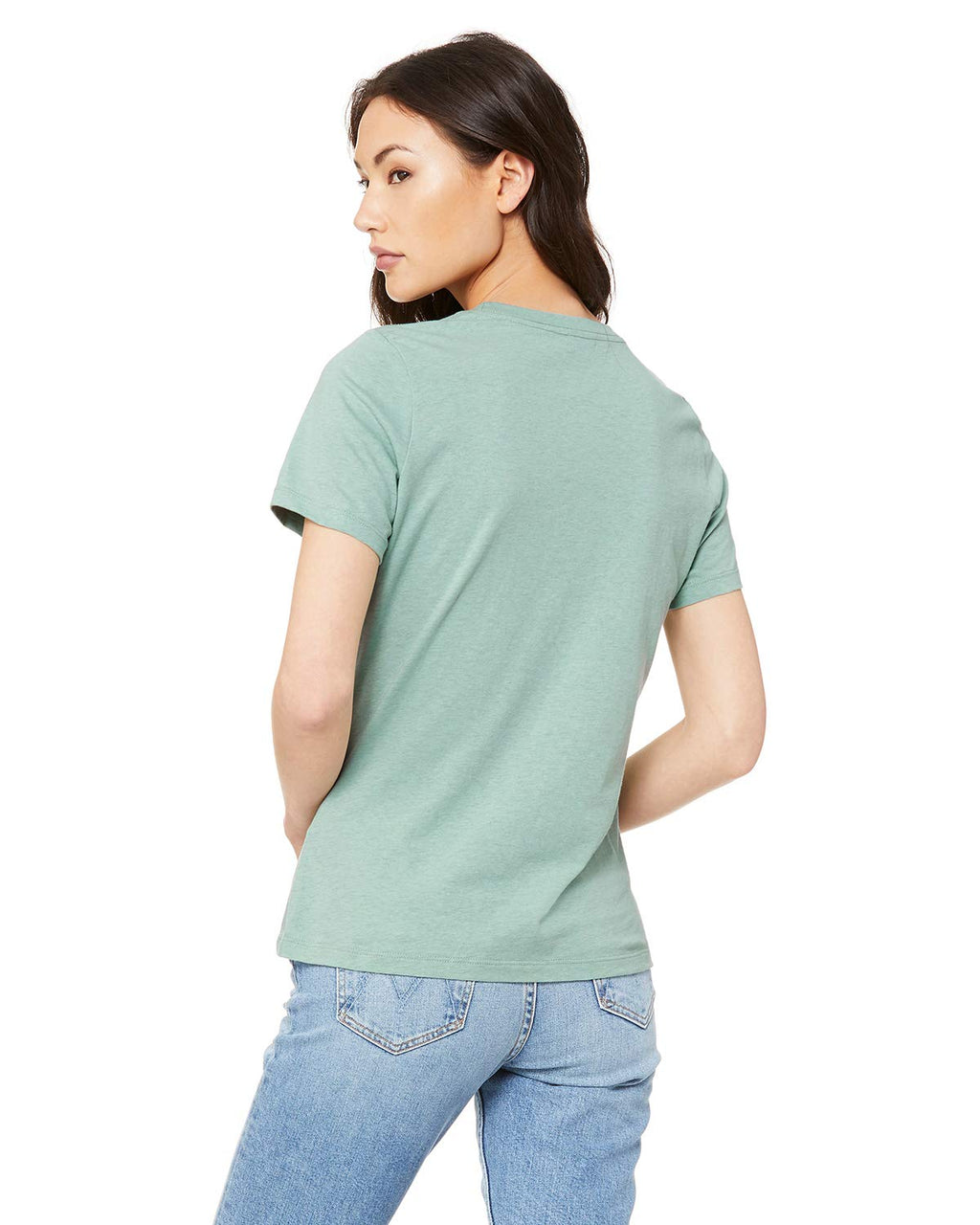 Ladies Relaxed Heather cVc Short-Sleeve T-Shirt - ATHLETIc HEATHER - S(D0102H7WRJP)