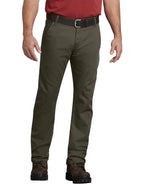 Dickies Men's Tough Max Duck Carpenter Pant, Stonewashed Moss, 38 30