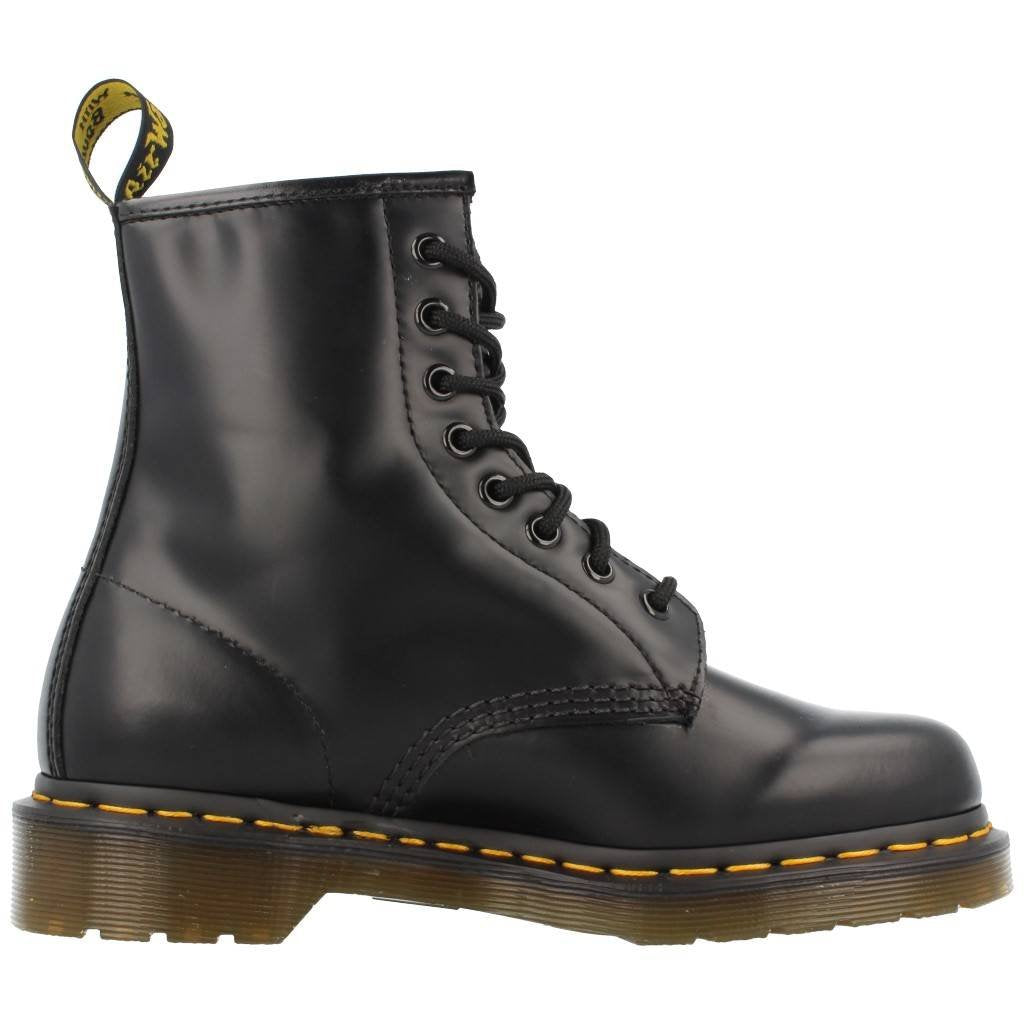 Dr. Martens Unisex 1460 Smooth Leather 8 Eye Boot, Black, 5 Women/4 Men