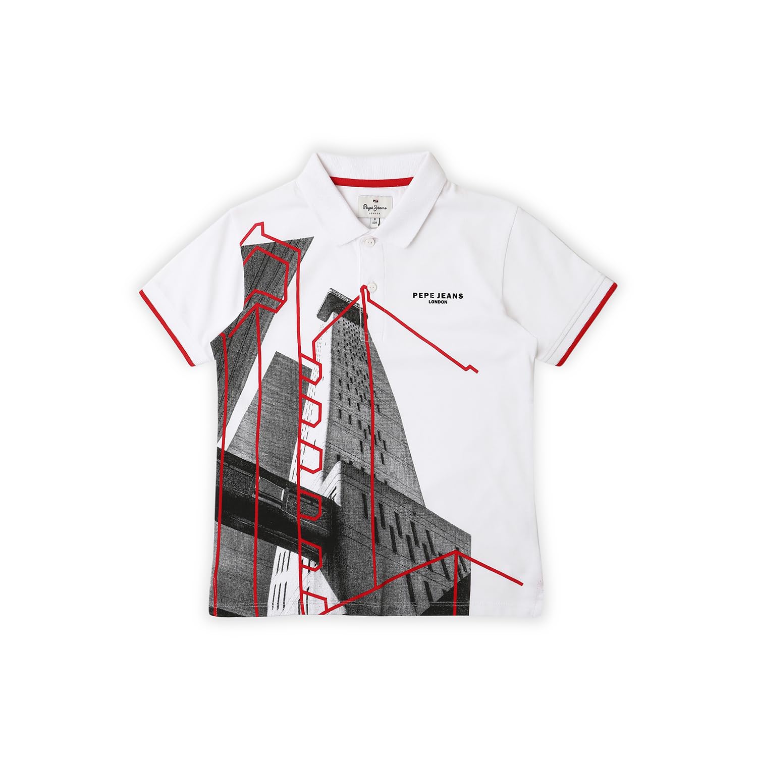 Pontus Graphic Printed Polo
