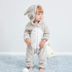 QZERPLAY Unisex Kids Baby Mouse Halloween Costumes Cartoon Outfit Hooded Homewear 80