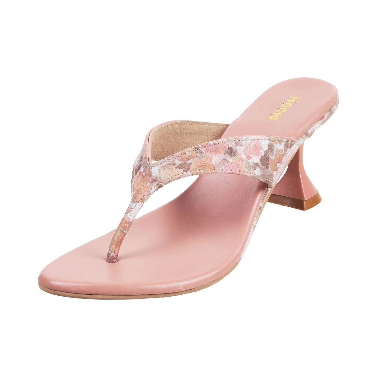Mochi Womens Synthetic Pink Slip Ons (Size (7 UK (40 EU)) 2.535.5