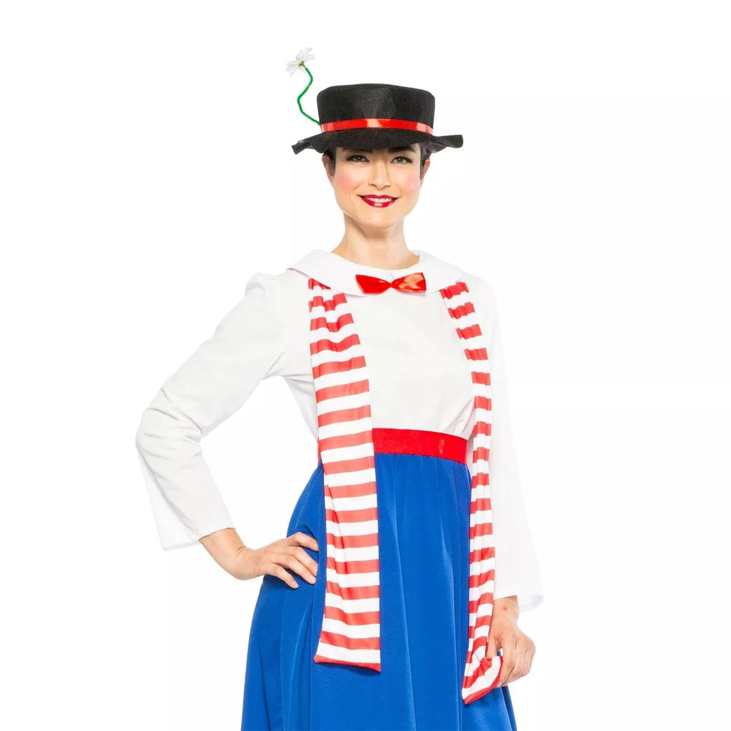 Seeing Red Women's English Nanny Poppins Costume (Medium)