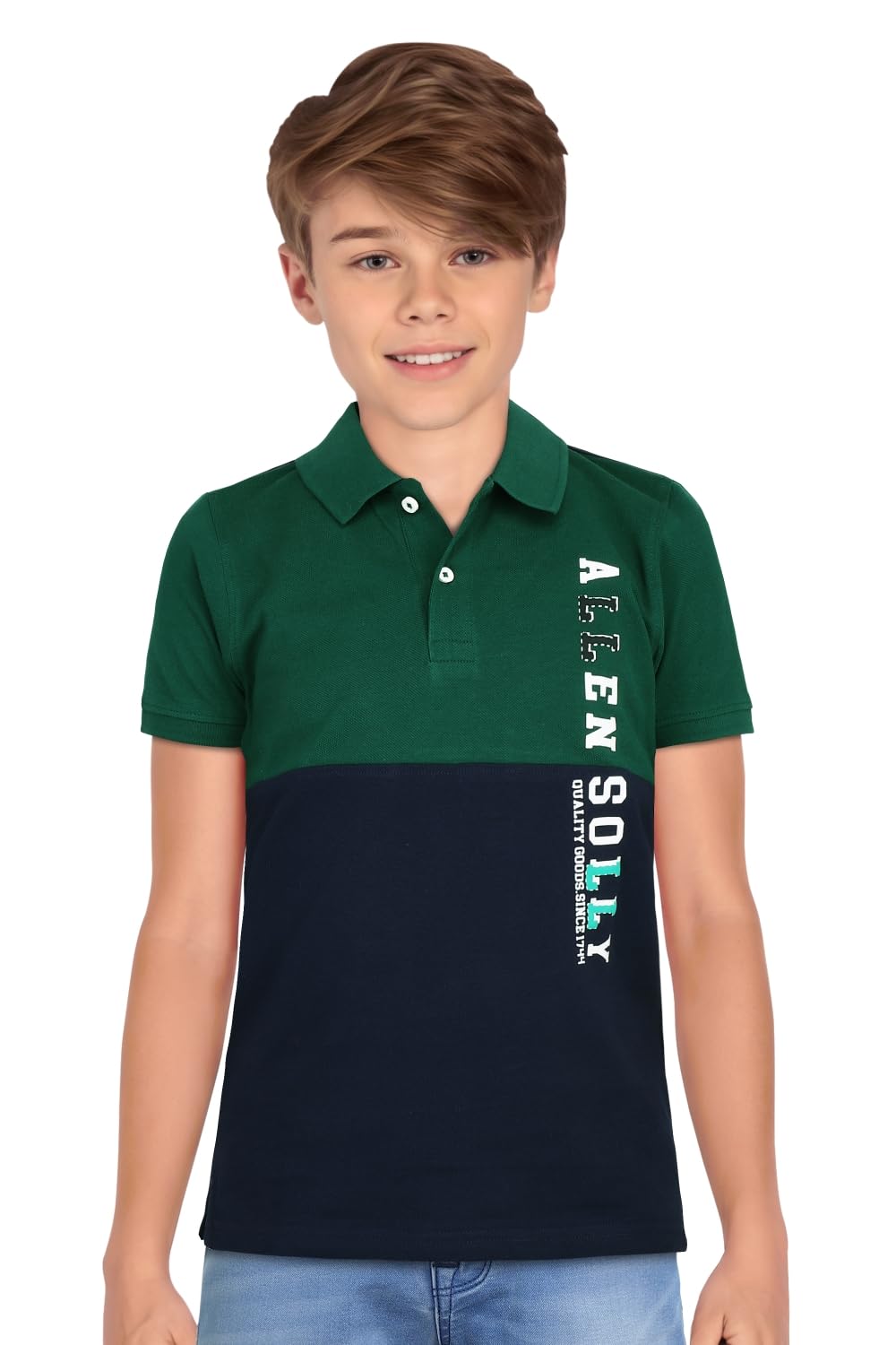 Allen Solly Boys Regular Fit Casual Polo Shirt