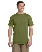 Mens Ringspun Fashion T-Shirt - BLAcK - S(D0102H7Z2YX)