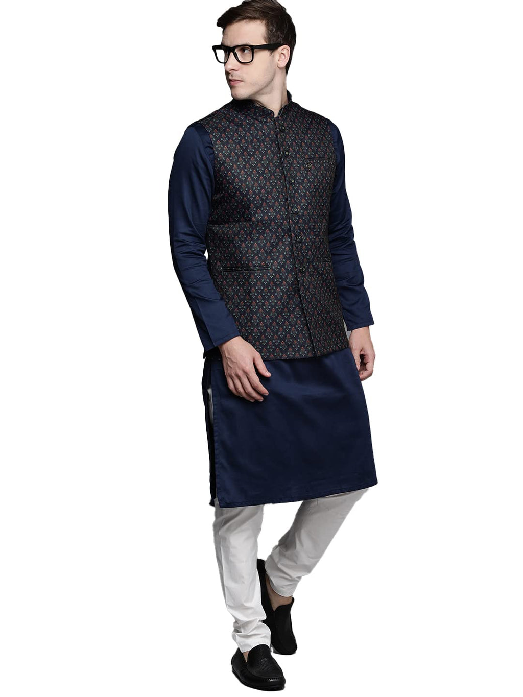 Manyavar Mens Printed