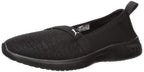 PUMA Women's ADELINA Sneaker, Puma Black-Puma Black-Puma White, 9