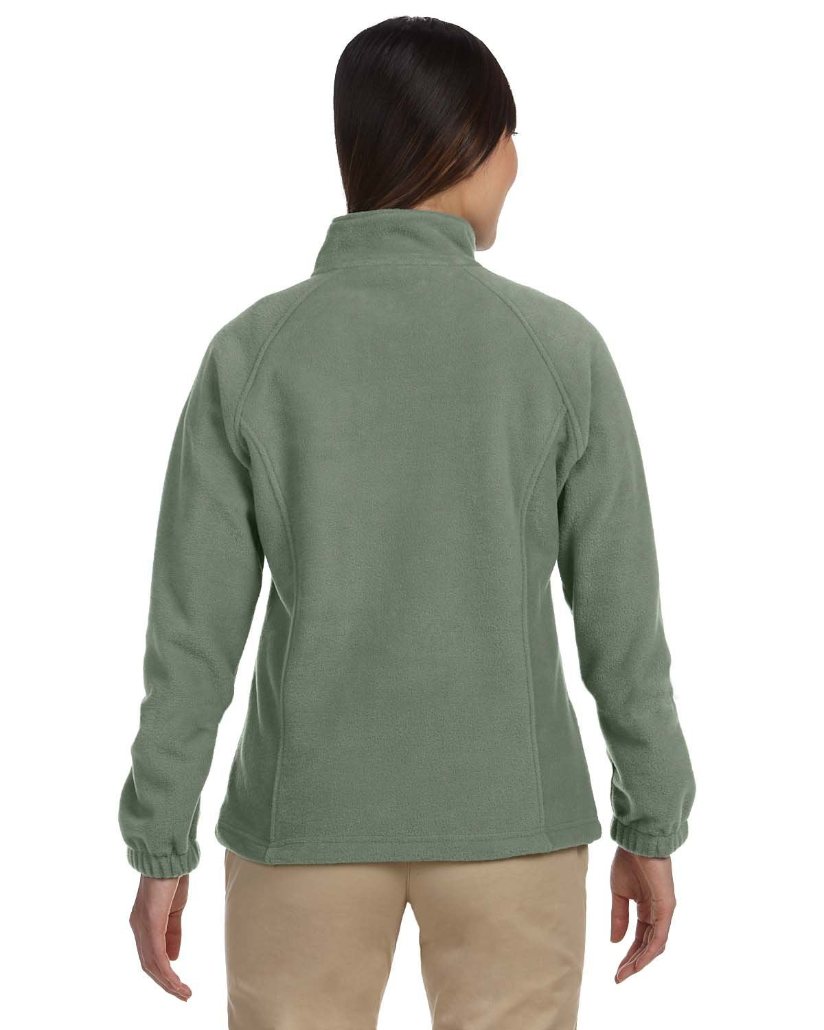 Ladies 8 oz Full-Zip Fleece - BLAcK - XS(D0102H76WJ6)