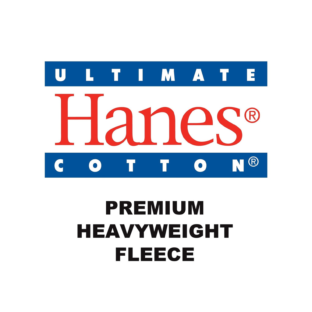Hanes Men's Ultimate Cotton Heavyweight, Navy, Large