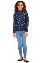 Allen Solly Girls Regular Fit Printed Jacket