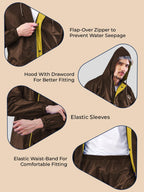 Lux Venus Reversible Rain Coat For Men.