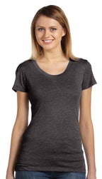 Ladies Triblend Short-Sleeve T-Shirt - cHAR BLK TRIBLND - S(D0102H7WJT6)