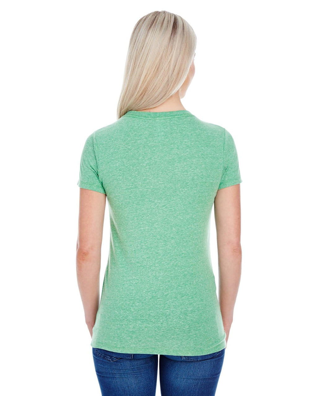 Ladies Triblend Short-Sleeve T-Shirt - cREAM TRIBLEND - 2XL(D0102H7K0XX)