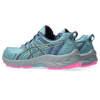 ASICS Women's Gel-Venture 9 Running Shoes, 9.5, GRIS Blue/DEEP Ocean