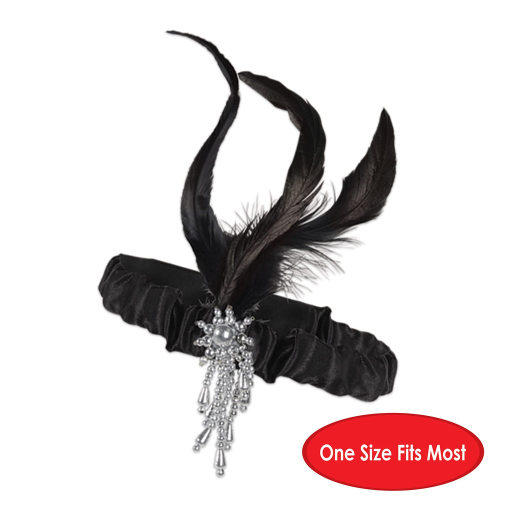 Flapper Headband Party Accessory (1 count) (1/Pkg)