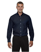 Mens crown Woven collectionSolid Broadcloth - WHITE - 5XL(D0102H7NJUJ)