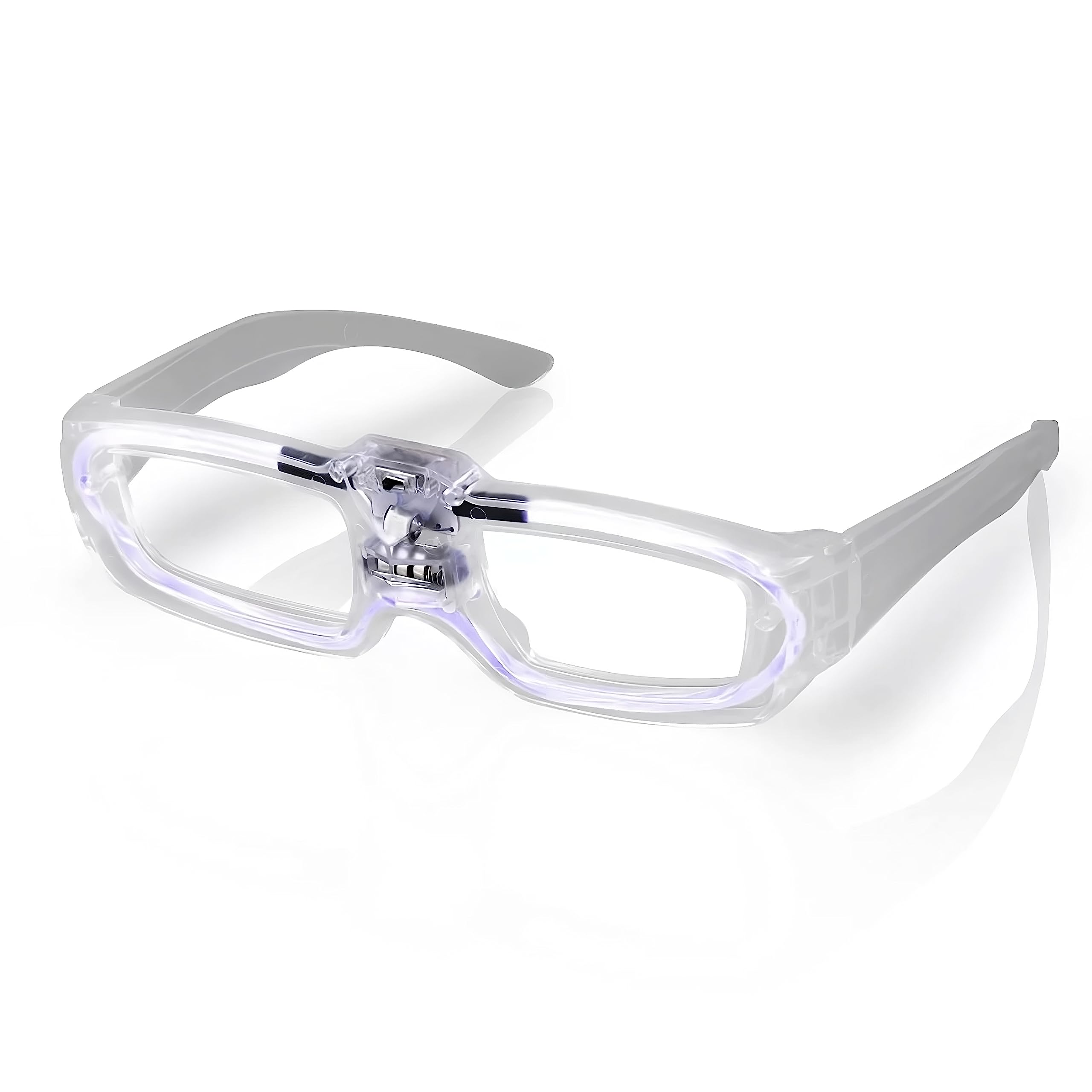 blinkee Sound Activated Glasses White