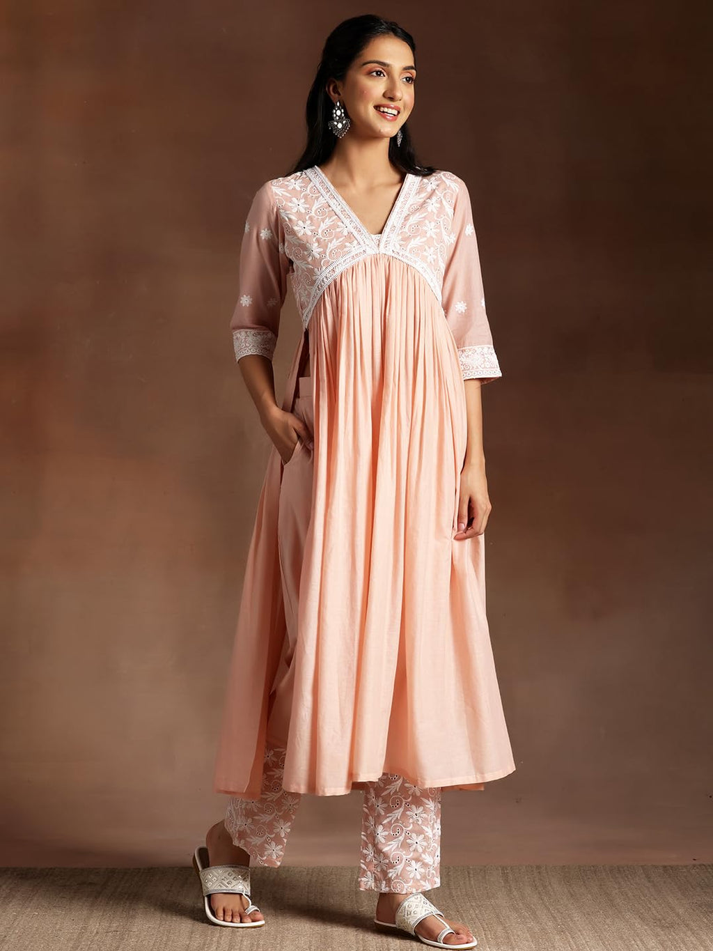 Libas WomenS Cotton Kurta Set (35833