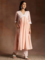 Libas WomenS Cotton Kurta Set (35833