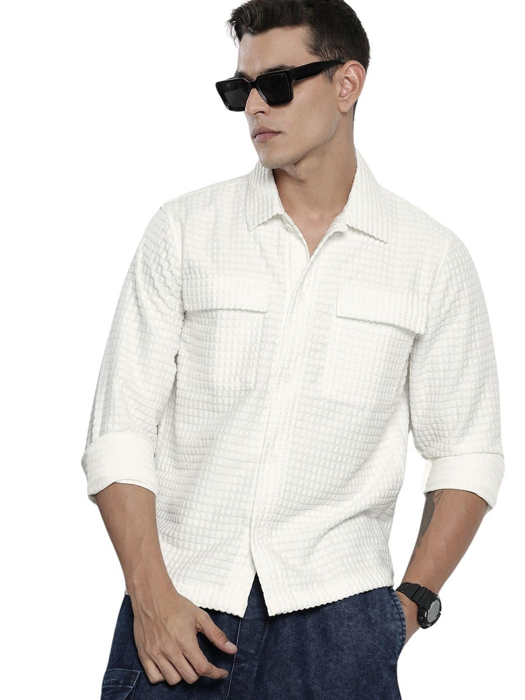 The Indian Garage Co Mens Regular Fit Shirt