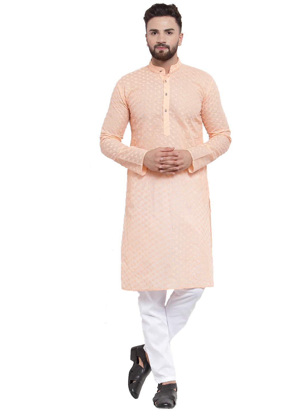 Jompers Mens Chicken Cotton Kurta Pyjama Set
