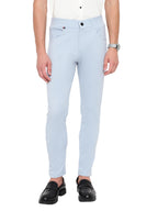 AVANOVA Regular Casual Mens Formal Trouser Pant 120_Sky Blue