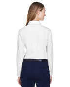 Ladies crown Woven collectionSolid Broadcloth - WHITE - 4XL(D0102H7Y54P)
