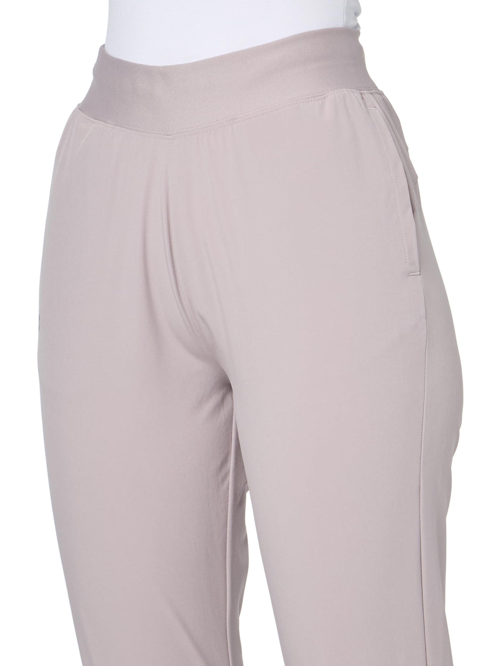 Under Armour Womens Armoursport Woven Pants, (009) Gray Dawn / / White, XX-Large Short