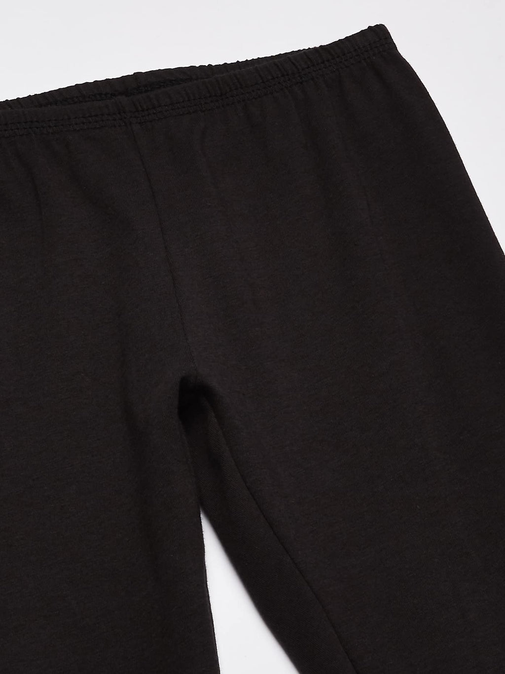 Hanes Little Girls' Leggings (Pack of 3), Ebony, Medium