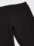 Hanes Little Girls' Leggings (Pack of 3), Ebony, Medium