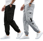 Lymio Track Pant For Men || Regular Fit || Track Pants || Full Elastic Jogger Track Pant || Available In Combo Pack Of 2 (Tp-06-