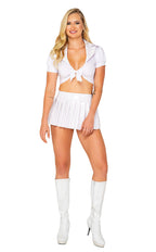 5132 - 2pc Schoolgirl Angel - Large / White