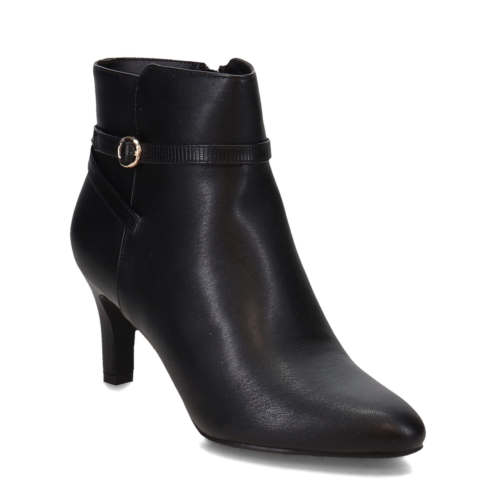 LifeStride Womens Guild Ankle Boot Black 8.5 M