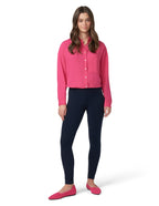 Hue Women's Cotton Ultra with Wide Waistband, Assorted Leggings Pants, Navy, Large US