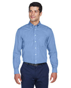 Mens crown Woven collectionSolid Oxford - LIgHT BLUE - S(D0102H7NVU6)