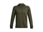 Under Armour Mens ArmourFleece Twist Hoodie, (390) Marine OD Green / / Black, Small