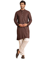Jompers Mens Embroidered Straight Kurta Set