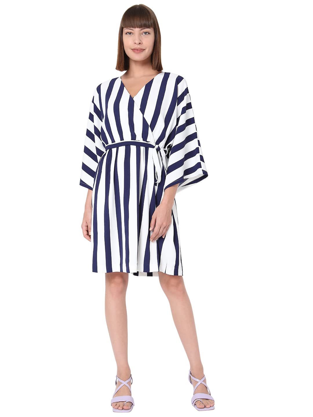Vero Moda Regular Fit Dress(213550601_Snow White_S)